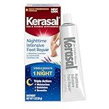 Kerasal Nighttime Intensive Foot Repair, Skin Healing Ointment for Cracked Heels and Dry Feet, 1 oz (Packaging May Vary)