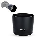 JJC Dedicated Lens Hood Shade Protector for Canon RF 100-400mm F5.6-8 is USM & EF 70-300mm f/4-5.6 is II USM Replaces Canon ET-74B Lens Hood Reversible/Bayonet/with Button to Lock or Release