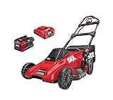 SKIL PWR CORE 40 Brushless 40V 20-Inch Self-Propelled Mower Kit, Includes 6.0Ah Battery and Auto PWR JUMP Charger - SM4910C-11