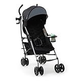 Summer Infant Ingenuity 3Dlite Convenience Stroller, Gray–Lightweight Stroller with Aluminum Frame, Large Seat Area, 4 Position Recline, Extra Large Storage Basket – Infant Stroller for Travel & More