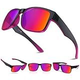 Rosemal Polarized Sunglasses for Women Men Sports Sunglasses Driving Cycling Running Fishing Hiking Golf UV400 TR90