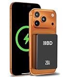 BBD Magsafe Portable Charger,10000mAh Magnetic Power Bank Fast Charging PD 20w with USB C Cable,Slim Magsafe Battery Pack Travel Essential,Wireless Power Bank for iphone 17/16/15/14/13/12 Series 1Pack