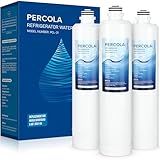 PERCOLA MIWF8200 Water Filter, Compatible with Midea® MIWF8200/MF-2812-R4 Water Filter, Midea® MRF29D3AST, MRF29D6AST Refrigerator Models (3 Pack)