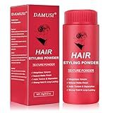 DAMUSI Hair Texture Styling Powder for Men & Women, Mattifying Hair Texturizing Volume Powder with Matte Finish, Strong Hold, Easy to Apply for All Hair Styles 0.52 Oz(Pack of 1)