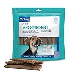 Virbac C.E.T. VEGGIEDENT FR3SH Tartar Control Chews for Dogs, Medium, Beef, 1.6 pounds