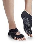 Gaiam Grippy Yoga Socks with Non-Slip Grip for Women – Barre, Pilates & Hot Yoga at Home for Added Balance and Stability | Single Pair, 2-Pack & 3-Pack