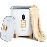 VEVOR Towel Warmers for Bathroom, 25 L Towel Warmer Bucket with Auto Shut Off for Spa Fits up to 5 Oversized Towels, Blankets, Clothes, Bathrobes, PJ's and More