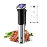 INKBIRD WiFi Immersion Circulator for Sous Vide, IPX7 Waterproof 1000W Sous Vide Cooker, Accurate Sous Vide Machine with Free App Recipes, Stainless Steel Immersion Cooker & Sous Vide Circulator