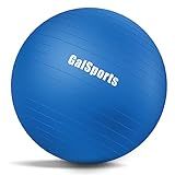 GalSports Anti-Burst Slip Resistant Stability Ball - Swiss Ball for Home Gym & Physical Therapy