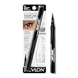 Revlon Liquid Eyeliner Pen, ColorStay Sharp Line Eye Makeup, Waterproof, Smudge-proof, Longwearing with Slim Tapered Tip, Sharp Line