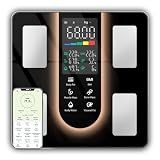 Smart Scale for Body Weight:23 Metrics Digital Scale for Health-Conscious Users - 5.8" Color Display Body Fat Scale, Bluetooth Sync, Accurate Tracking, ABS Material, 400lbs
