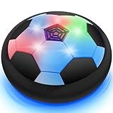Toyk Boy Toys - LED Hover Soccer Ball - Air Power Training Ball Playing Football Indoor Outdoor Game - Birthday Gifts for Kids, Age 3 4 5 6 7 8-12 Year Old Boys - Soccer