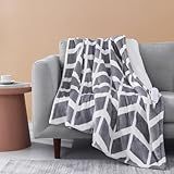 VENTIMI Heated Throw Blanket, 5 Heat Levels & 3 Hours Auto Off, Grey