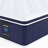 Coolvie Queen Mattress 14 Inch in a Box, Medium Firm Feel for Pain Relief