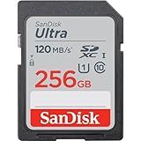 SanDisk 256GB Ultra SDXC UHS-I Memory Card - Up to 150MB/s, C10, U1, Full HD, SD Card - SDSDUNC-256G-GN6IN