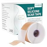 Silicone Scar Sheets (1.6"x 158" Roll-4M), Medical Grade Silicone Scar Tape