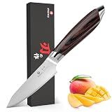 imarku Paring Knife 3.75 Inch, Japanese High Carbon Stainless Steel