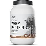 Levels Grass Fed Whey Protein Powder, No Artificials, 24G of Protein, Pure Chocolate, 2LB