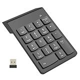 Wireless Number Pad, Numeric Keypad, Numpad Keyboard 10 Key USB Keypad for Laptops, Office Accounting Essentials Desktop Computer Accessories Compatible Chromebook Notebook EliteBook MateBook etc.