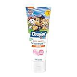 Orajel Kids Paw Patrol Anti-Cavity Fluoride Toothpaste, Natural Fruity Bubble Flavor, 4.2oz Tube