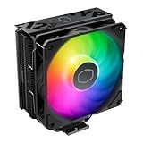 Cooler Master Hyper 212 Pro aRGB CPU Air Cooler, SickleFlow Edge 120 PWM Fan, Composite 4 Copper Heat Pipes, 152mm Tall, Sleek Top Cover, AMD Ryzen AM5|AM4, Intel LGA 1851|1700 Brackets