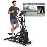 THERUN Elliptical Exercise Machine, Electric Elliptical Machine for Home
