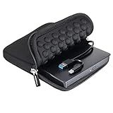 ROOFULL External CD DVD +/-RW Drive USB 3.0 Type-C DVD CD ROM Optical Disc Drive Reader Writer Burner Portable DVD Player with Protective Carrying Case for Laptop PC Windows 11/10 Mac MacBook Linux