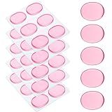 Fiada 30 Pieces Drum Dampeners Gels Silicone Gel Pads Soft Drum Dampeners for Cymbals Tone Control(Red)