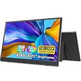 ForHelp 14 Inch Portable Monitor FHD1200P Ultra-Slim for Laptop Monitor, USB-C&HDMI Plug&Play,100% SRGB,Dual Speakers Extender Display. Built-in Stand,for Laptop,PC Phone Xbox PS4/5