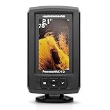 Humminbird PiranhaMAX 4 Fish Finder with Transducer, Down Imaging