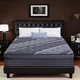 Full Size Mattress 12 Inch, Hotel-Level Luxury Hybrid Full Mattress in a Box, Cooling Gel Memory Foam & Upgraded Pocket Springs, Relieve Back & Waist Pain, Zoned Support, Medium Firm,365-Night Trial