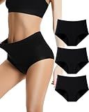Dtuomo Period Underwear for Women Heavy Flow, Absorbency LeakProof Postpartum Underwear Period Panties Women Menstrual Briefs