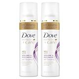 Dove Dry Shampoo Spray, Hair Volume & Fullness, Absorbs Oil, 5 oz (2-Pack)
