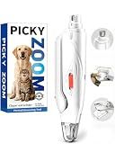 Picky zoom 2-in-1 Dog & Cat Nail Clippers and Grinder with LED Light