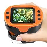 Kids Digital Microscope STEM Toy: Complete Science Gift Kit for Ages 4-12