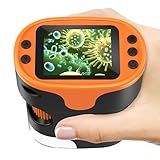 Kids Digital Microscope STEM Toy: Complete Science Gift Kit for Ages 4-12