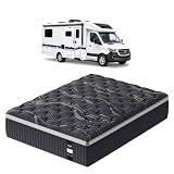 14 Inch RV Short Queen Mattress, Upgraded 7-Zoned Support Hybrid RV Queen Mattress In A Box with Cooling Gel Memory Foam & Pocket Coils, 365-Night Trial, Motion Isolation, Medium Firm, 60" x 75"