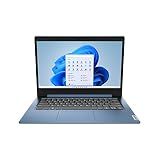 Lenovo IdeaPad 1 Laptop, 14.0" HD Display, Intel Celeron N4020, 4GB RAM, 64GB Storage, Intel UHD Graphics 600, Windows 11 in S Mode, Ice Blue