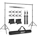 EMART Backdrop Stand 10x8.5FT Adjustable Back Drop Stand for Party Events