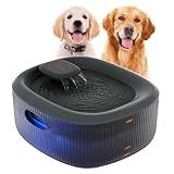 WOPET Dog Water Fountain for Large Dogs, 6L/205oz/1.7Gal Automatic Dog and Cat Water Fountain,Dog Water Dispenser with 2 Filters,Ultra-Quiet Pump,Great for Large Dogs Cats and Multi-Pet Home