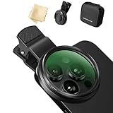 52MM CPL Filter for Phone Camera Lens Filter Kit,Circular Polarizer Polarizing Filter,Compatible with iPhone16 15 14 13, Samsung Google Pixel and Other Smart Phones