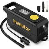 150 PSI Tire Inflator Portable Air Compressor with Digital Pressure, Black