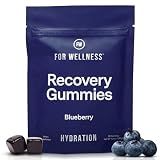 Electrolyte Recovery Gummies - Blueberry Flavor Hydration Gummies with VitaBlue - Blueberries & Electrolytes - Exercise Recovery, Energy Boost, Replenishment & Antioxidants Non-GMO, Vegan, 90ct