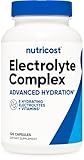 Nutricost Electrolyte Complex Advanced Hydration (120 Capsules) - 8 Hydrating Electrolytes & Vitamins, Gluten Free, Non-GMO, Vegetarian