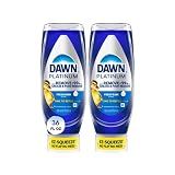 Dawn Platinum EZ-Squeeze Dish Soap, Dishwashing Liquid, Fresh Rain, 2x18oz Bundle