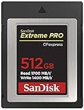 SanDisk 512GB Extreme PRO CFexpress Card Type B - SDCFE-512G-GN4IN