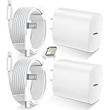 iPhone 14 13 12 11 Charger Fast Charging [MFi Certified],10FT Long Lightning Cable with 20W USB C Charger Block for iPhone 14/14 Pro Max/13/13 Pro Max/12/12 Pro Max/11/11Pro/XS/Max/XR/X,iPad,White