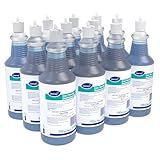 CREW Diversey 100925283 Neutral Non-Acid Bowl & Bathroom Disinfectant, 32 oz Squeeze Bottle, 12/CT