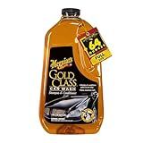 Meguiar's Gold Class Car Wash - Get Professional Results in a Foam Cannon or as a Bucket Wash - Get a Clean and Glossy Finish That's Safe for All Paint Types - 64 Oz