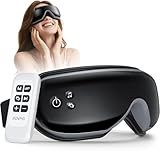 RENPHO Eye Massager with Heat, FSA Eligible HSA, Birthday Gifts for Men, Eyeris1 Eye Massager with Remote Compression, Sleep Mask for Relax Migraine Relief Reduce Strain Improve Sleep
